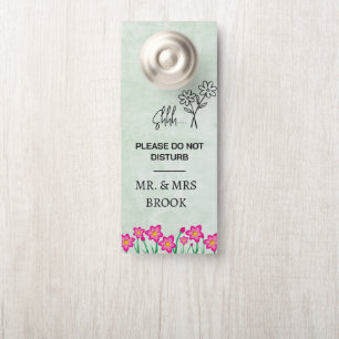 Modern Customize Do Not Disturb Door Hanger