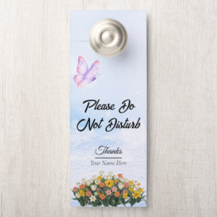 Modern Customize Do Not Disturb Door Hanger