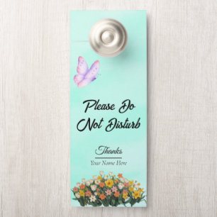Modern Customize Do Not Disturb Door Hanger