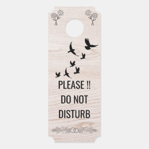 Modern Customize Do Not Disturb Door Hanger