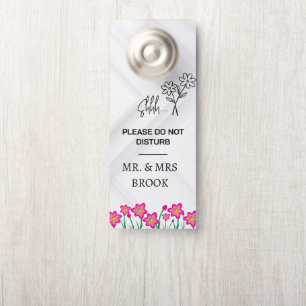 Modern Customize Do Not Disturb Door Hanger