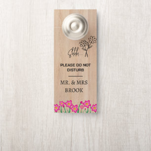Modern Customize Do Not Disturb Door Hanger