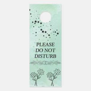 Modern Customize  Do Not Disturb Door Hanger