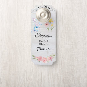 Modern Customize Do Not Disturb Door Hanger