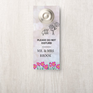 Modern Customize Do Not Disturb Door Hanger
