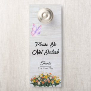 Modern Customize Do Not Disturb Door Hanger