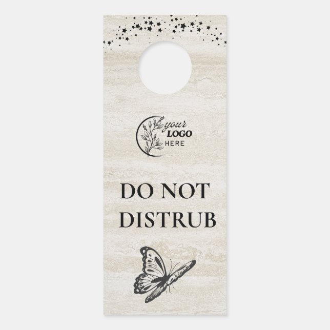 Modern Customize  Do Not Disturb Door Hanger (Front)