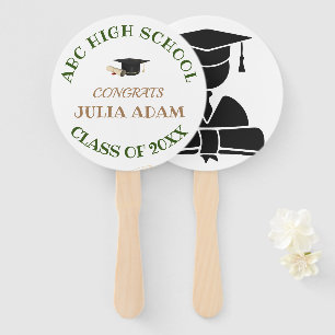 Modern Customized Graduation Hand Fan