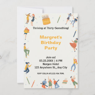 Modern cute birthday party