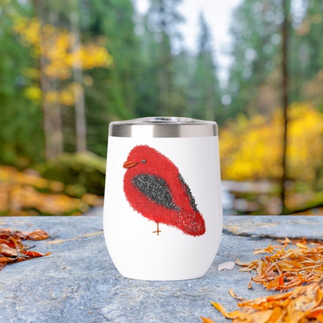 Modern cute cardinal Christmas (En extérieur (pivoté))