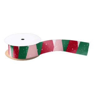 Modern Cute Colourful Christmas Satin Ribbon