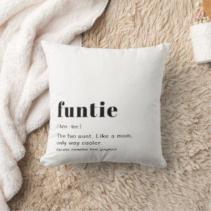 Modern Cute Definition Throw Pillow