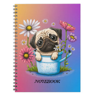 Modern Cute Dog  Notebook