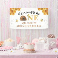 Modern Cute It’s so sweet to bee first birthday