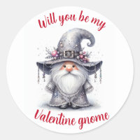 Modern Cute silver pearl ornamental gnome