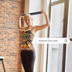 Modern Cute Skeleton Dance Spiritual Workout Women Tank Top