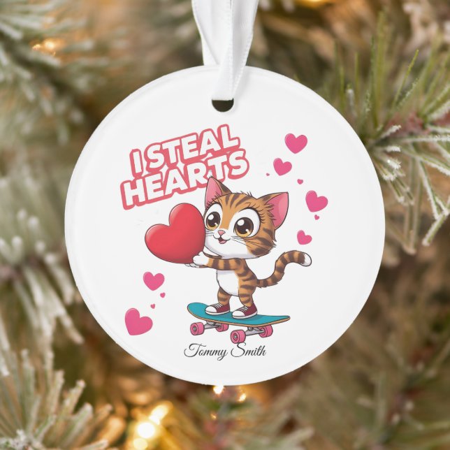 Modern Cute Valentine Ornaments for Girlfriend (Tree)