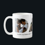 Modern DAD Daddy Photo Collage Cutout Father's Day Coffee Mug<br><div class="desc">Personalized DAD 3 Photo Collage Daddy Father's Day Coffee Mug
Custom printed coffee mug personalized with 3 photos and a custom quote or message.</div>
