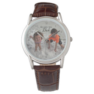Modern Dad Kids Photo Fathers Day Watch