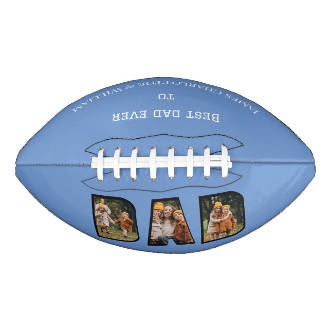 Modern Dad photo  collage script  Football (Front)