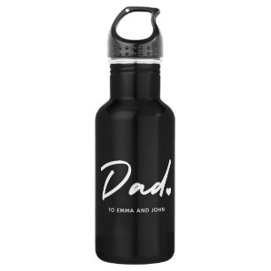 Modern Dad Script Kid's Name  532 Ml Water Bottle
