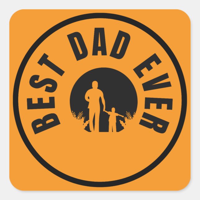 Modern Dad Sticker | dad life | dad life (Front)