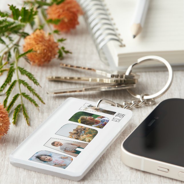 Modern Daddy 5 Fête des pères photo Typographie (Devant droit)