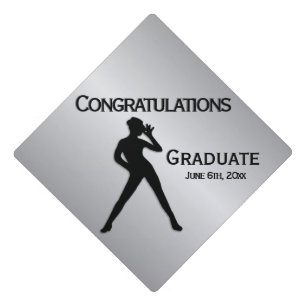 Modern Dance Congratulations Graduate Graduation Cap Topper