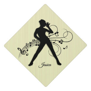 Modern Dance Personal Graduation Cap Topper