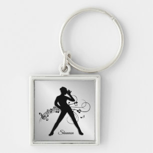 Modern Dance Personal Keychain