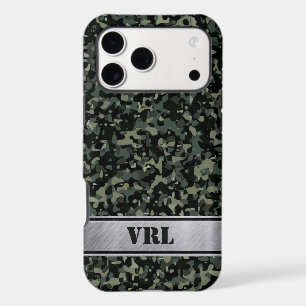 Modern Dark Green Camo iPhone 11 Pro Max Case