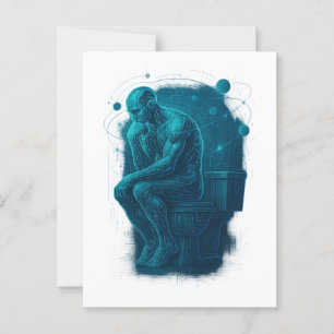 Modern Day Thinker Postcard