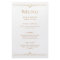 Modern Deco | Elegant Gold and White Wedding Menu