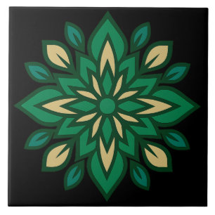 Modern Decorative Green Accent Tile