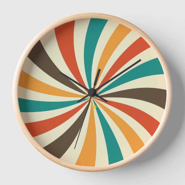 Modern Decorative Wall Clock – Stylish Home Accent (Front)