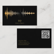 Modern Deejay DJ Music Beat Professional QR Code