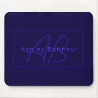 Modern Deep Purple Colors | Cool Name & Monogram