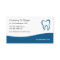 Modern Dentist Appointment Business Cards