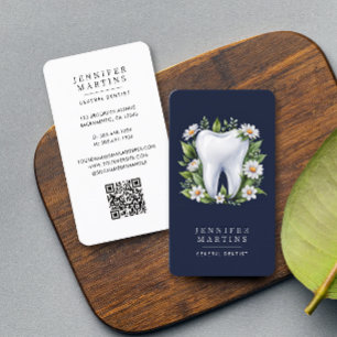Modern Dentist Logo Business Card