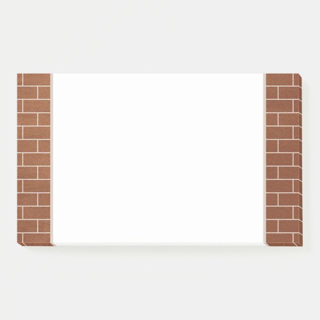 Modern Design Brick Wall Post-it Notes (Front)