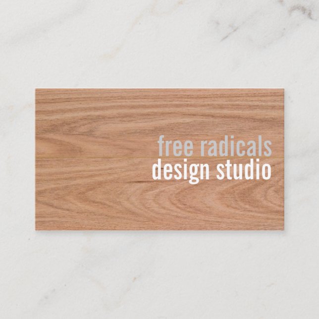 Modern Design Business Card (Front)