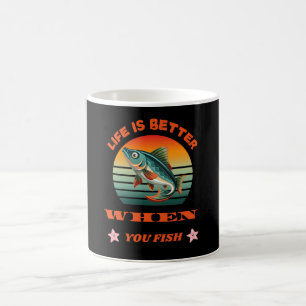 MODERN DESIGN FOR FISHERMEN COFFEE MUG