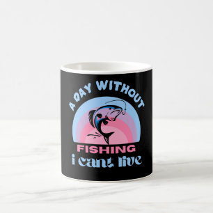MODERN DESIGN FOR FISHERMEN COFFEE MUG