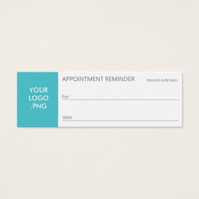 Modern Design Generic Purpose Appointment Reminder (Front)