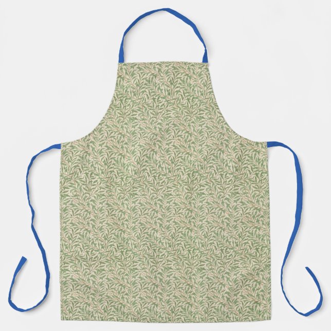 Modern design green leaves Apron  (Front)