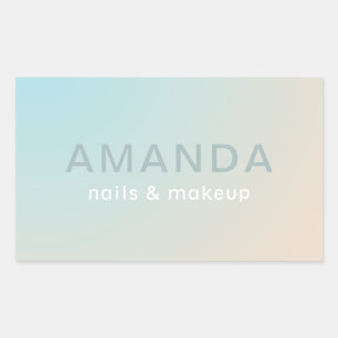 Modern design in Minimalist style Sticker