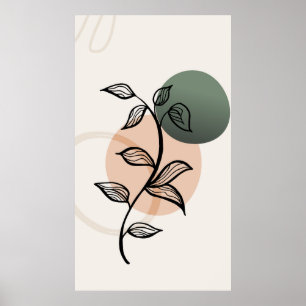 Modern design poster