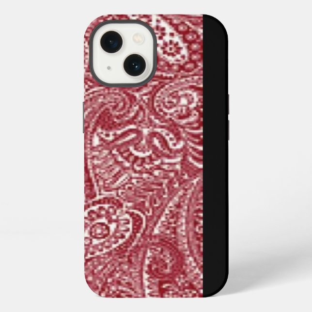 Modern Design Red Mini iPad Case (Back)