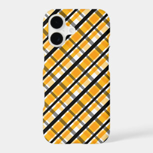 Modern Diagonal Autumn Plaid Pattern