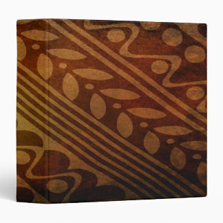 Modern Diagonal Stripes Patterns Binder